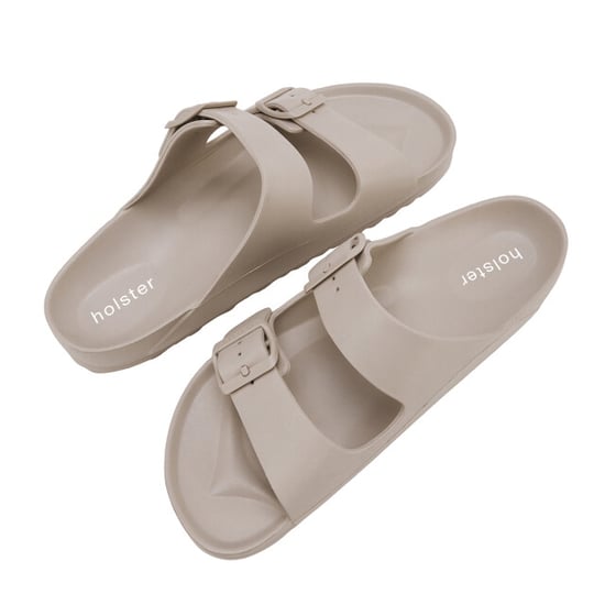 Holster Sundreamer vegan slides podologisch goedgekeurd slipper zandkleurig - Image 4
