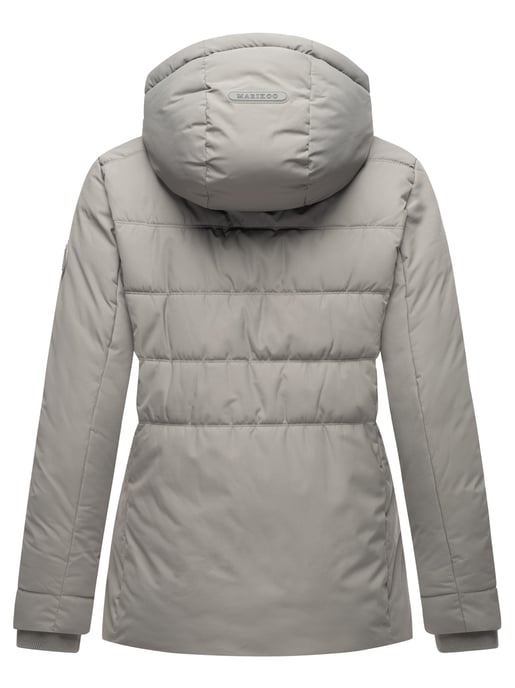 Marikoo vadderad jacka med fleecefoder & huva – modell Alemee - Image 3