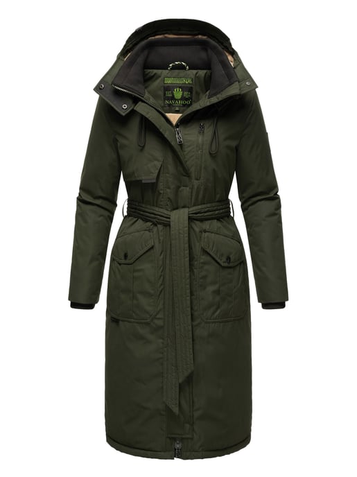 Navahoo dames winterjas Hokulanii – Lang & Licht Gewatteerd - Image 1