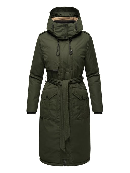 Navahoo dames winterjas Hokulanii – Lang & Licht Gewatteerd - Image 2