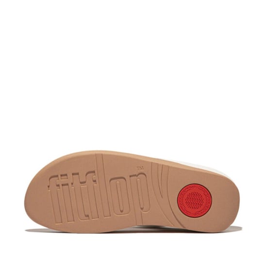 FitFlop Fino mirror-dome leather toe-post sandals - Image 5