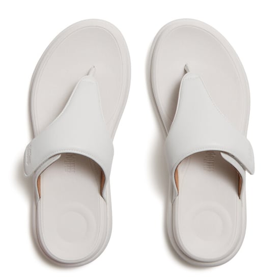 FitFlop F-mode go adjustable flatform toe-post sandals - Image 4
