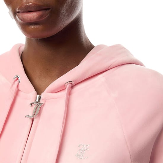 Juicy Couture Madison classic velour hoodie with juicy logo - Image 3