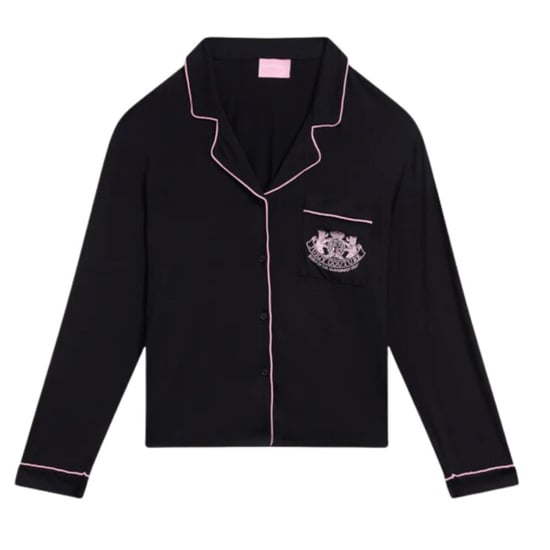 Juicy Couture Jersey ls button up top - Image 3