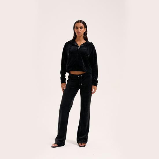 Juicy Couture Iccle diamante oversized cropped hoodie - Image 4