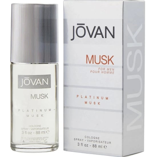 Jovan Platinum Musk for Men EDC 88ml Spray - Image 1