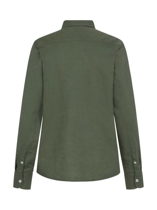 U.S. Polo Assn. dames linnen blouse van linnen-katoenmix - Image 3