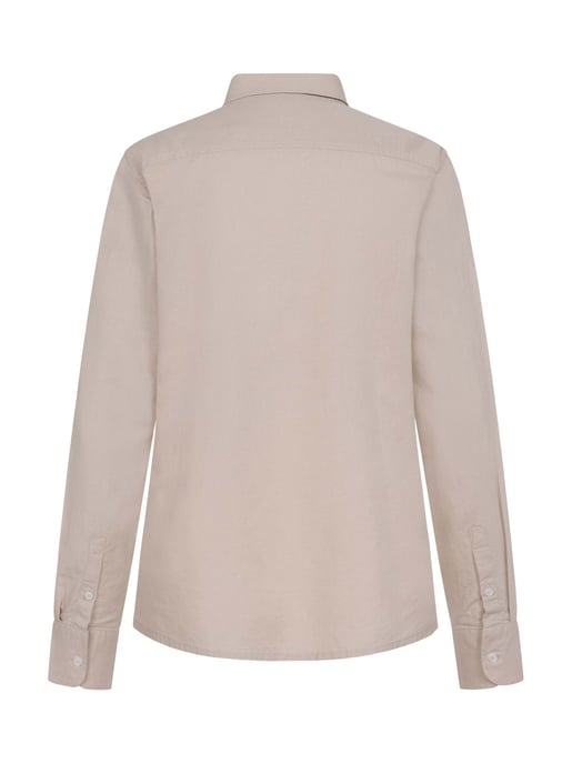 U.S. Polo Assn. dames linnen blouse van linnen-katoenmix - Image 3
