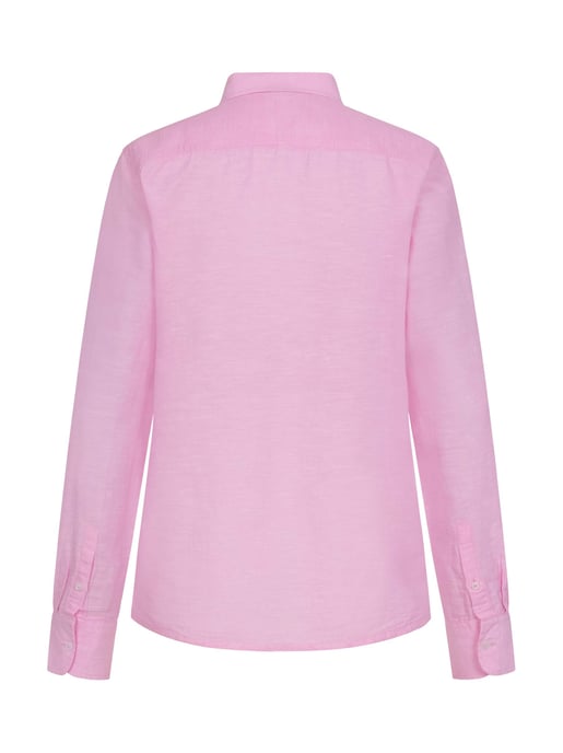 U.S. Polo Assn. dames linnen blouse van linnen-katoenmix - Image 3