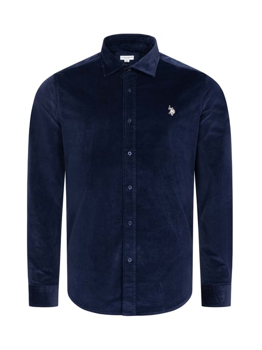 U.S. Polo Assn. heren corduroy overhemd van katoen met stretch - Image 1
