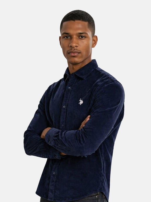 U.S. Polo Assn. heren corduroy overhemd van katoen met stretch - Image 5