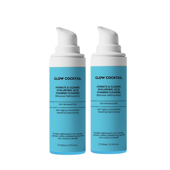 2 X Hydrate & Cleanse Hyaluronic Acid Foaming Cleanser 200ml - Image 1