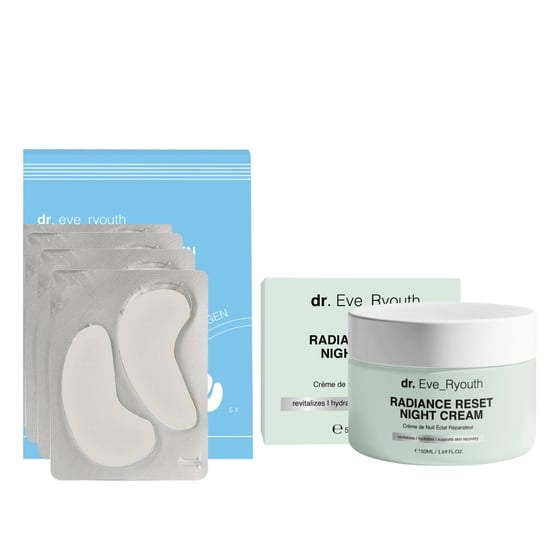 RADIANCE RESET NIGHT CREAM 50ml + Youth Eye Rejuvenation Hydro-gel Eye Pads - Image 1