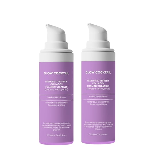 2 X Restore & Refresh Collagen Foaming Cleanser 200ml - Image 1