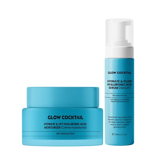 Hydra & Lyfta Hyaluronsyra Moisturizer 50ml + Hydra & Fyll Hyaluronsyra Serum 30ml - Image 1