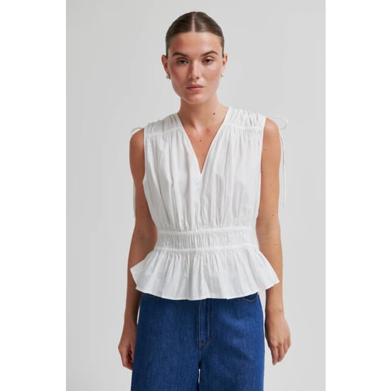 Second Female top capri top 1001 white - Image 3