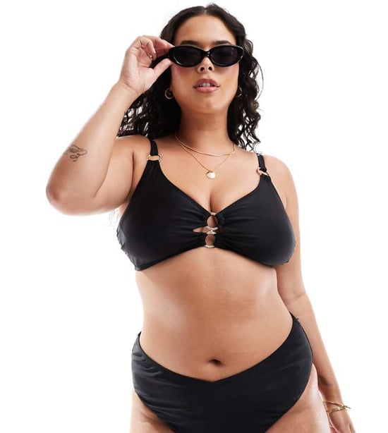Yours bikiniunderdelar koord i svart - Image 1