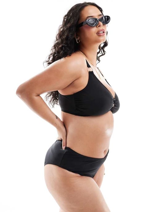 Yours bikiniunderdelar koord i svart - Image 4