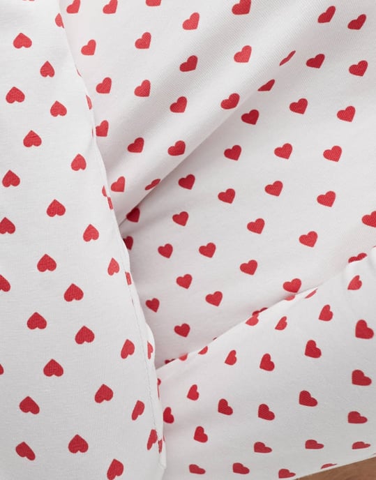 ASOS DESIGN hjärttryck bardot topp i elfenben - Image 4