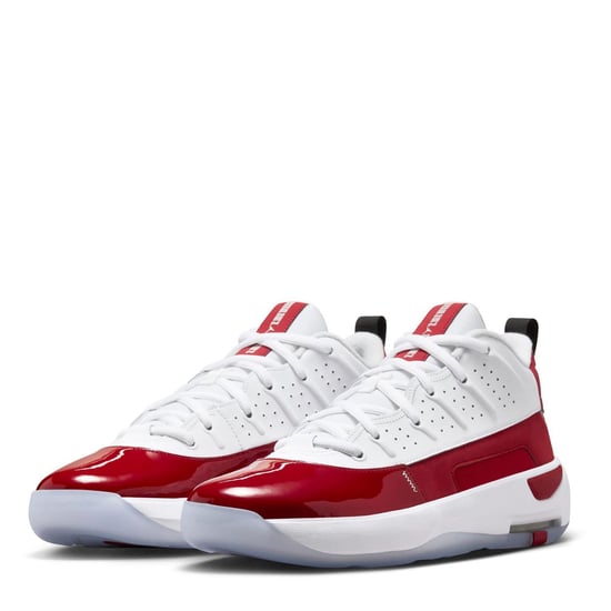 Men's Air Jordan Max Aura 7 Shoes Mens in .White/Red - Image 4