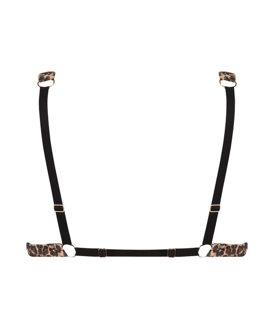 Hunkemöller Satin Leopard Bralette - Image 3
