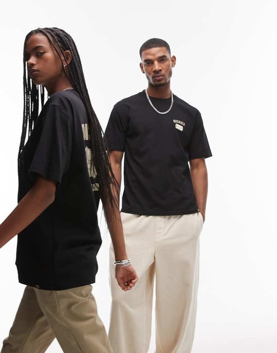 Dickies service screw graphic back print t-shirt in black - Image 2