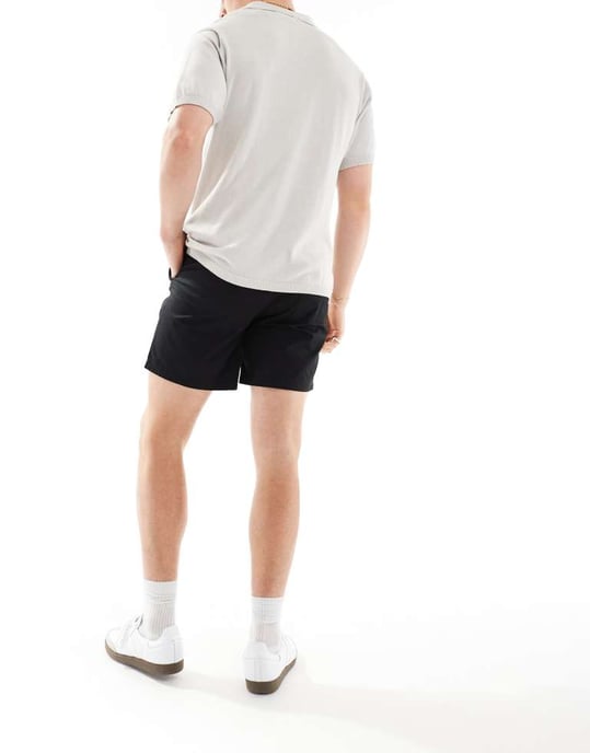 Jack & Jones chinoshorts med dragsko i svart - Image 4