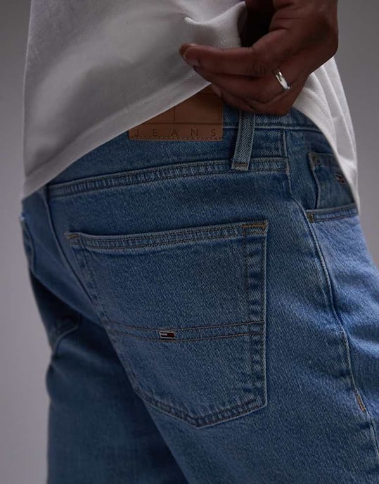 Tommy Jeans Ryan denim shorts in light wash - Image 3