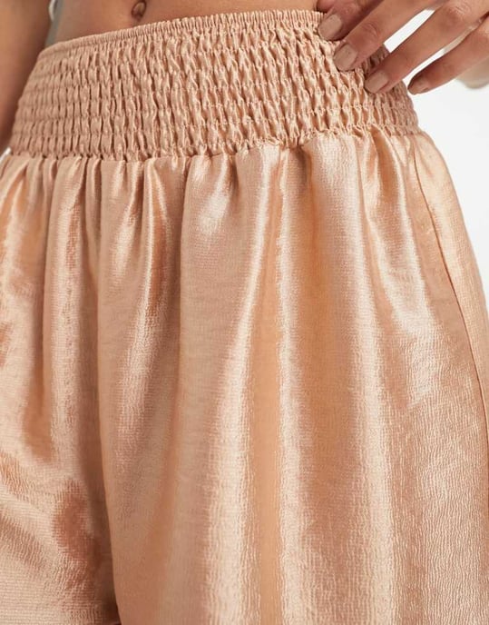Återvunnen vintage satinboxer - Image 4