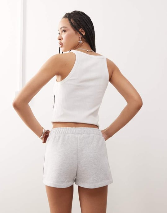COLLUSION low rise stripe micro shorts - Image 3
