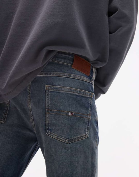 Tommy Jeans Ronnie denim shorts in dark wash - Image 2