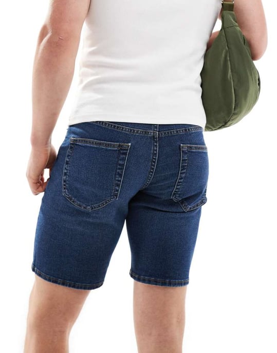 ONLY & SONS regular fit denimshorts i mid blue denim - Image 2