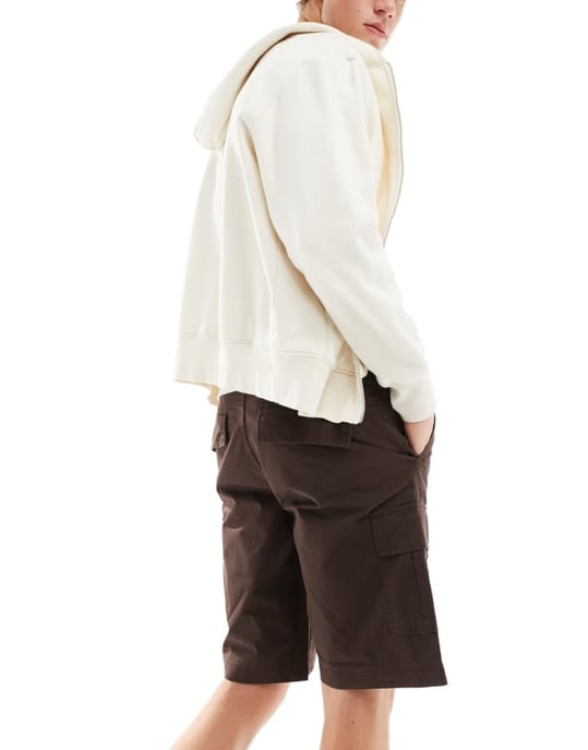 Jack & Jones cargoshorts i brunt - Image 2