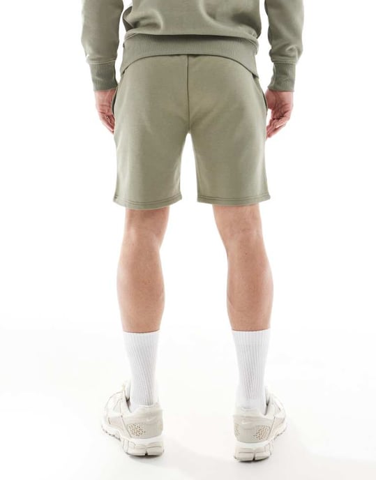 Ellesse Molla shorts in khaki - Image 3