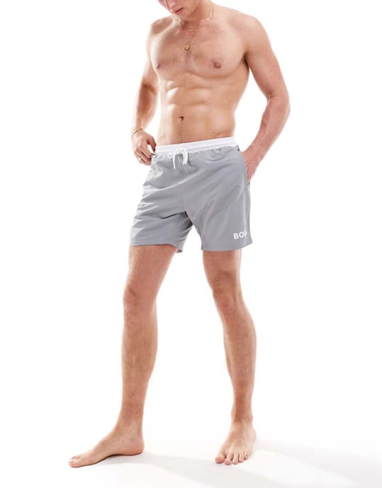 Boss Starfish simshorts i silver - Image 1
