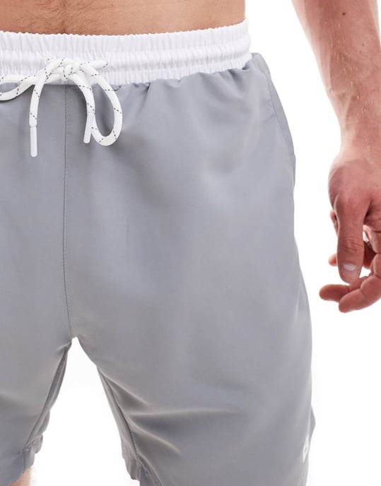 Boss Starfish simshorts i silver - Image 4