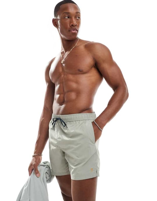 Farah simshorts i grön - Image 3