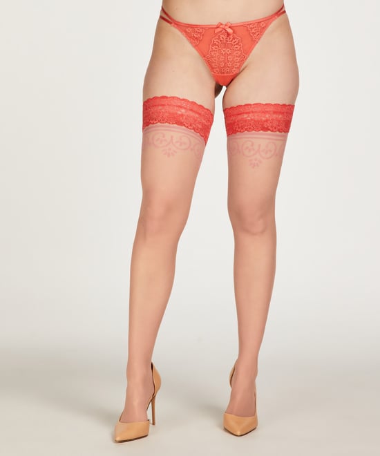 Hunkemöller Stay Ups 15 Denier Lace - Image 3