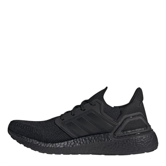 Men's adidas Ultraboost Running Shoes in Blk/Solar Red - Image 2
