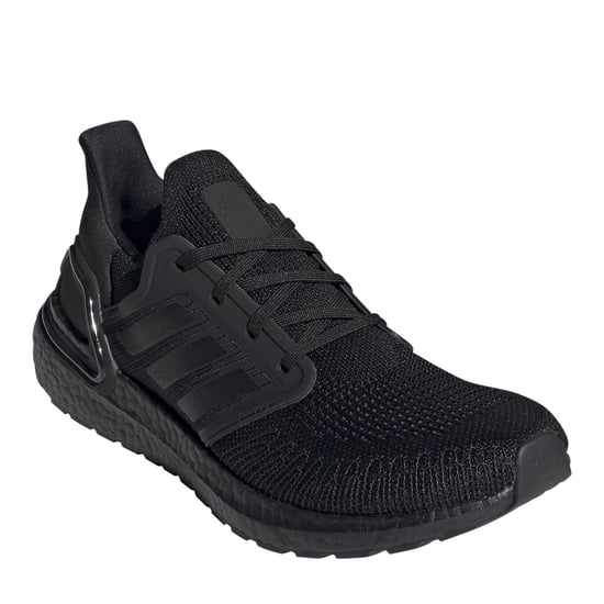 Men's adidas Ultraboost Running Shoes in Blk/Solar Red - Image 3
