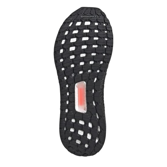 Men's adidas Ultraboost Running Shoes in Blk/Solar Red - Image 6
