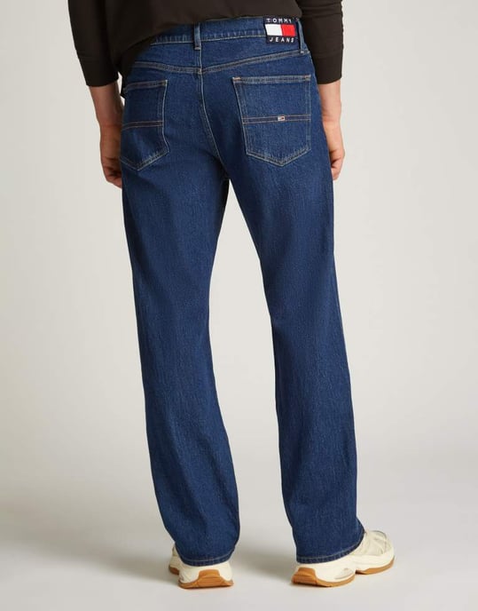 Tommy Jeans Otis regular straight jeans in dark wash - Image 2