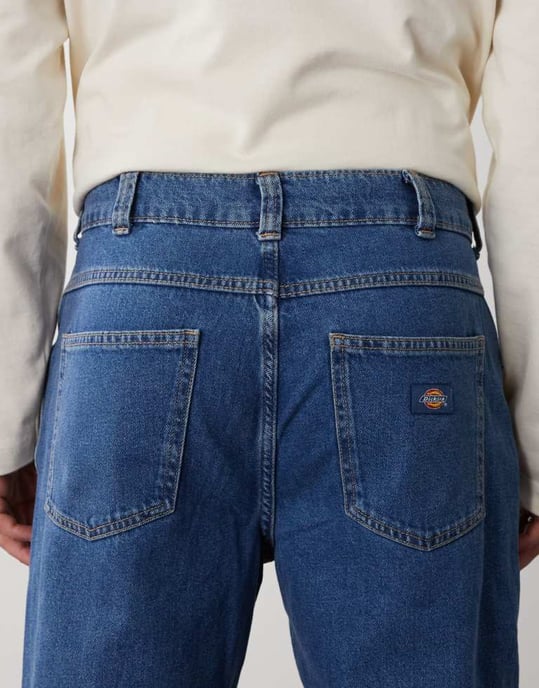 Dickies houston regular fit denim jeans in blue - Image 4