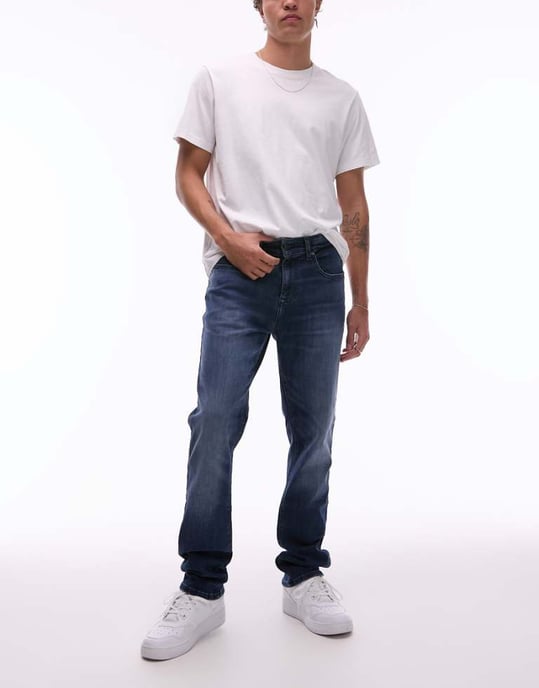 Tommy Jeans Scanton slim jeans in dark wash - Image 1