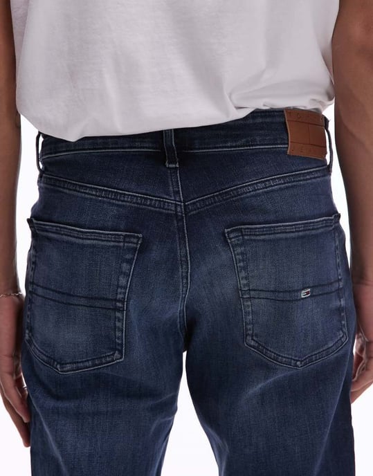 Tommy Jeans Scanton slim jeans in dark wash - Image 4