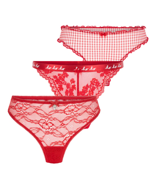 Hunkemöller Christmas Thong Giftset - Image 1