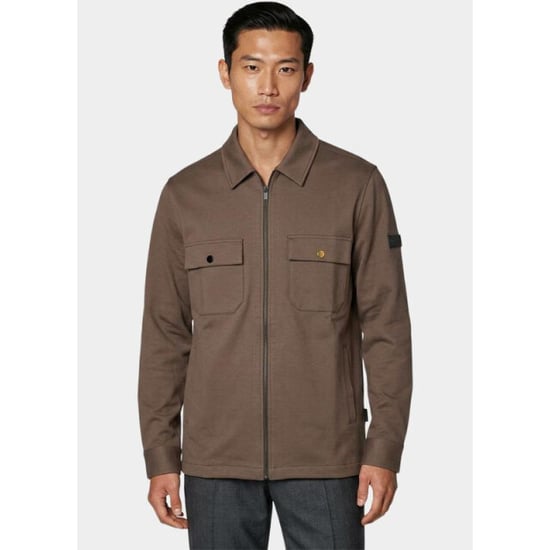 Bos Bright Blue Overshirt 2061/taupe - Image 1