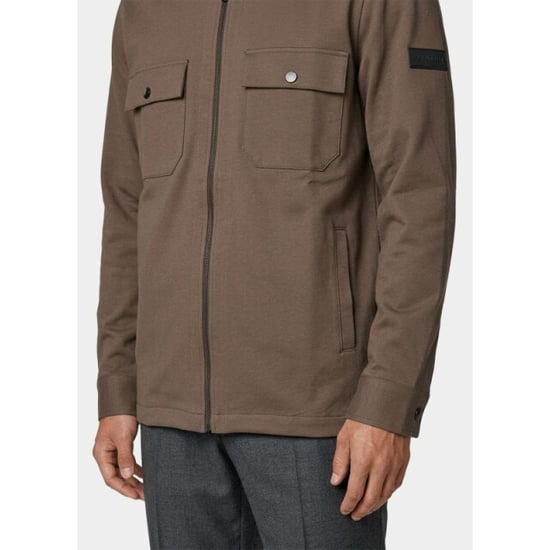 Bos Bright Blue Overshirt 2061/taupe - Image 3