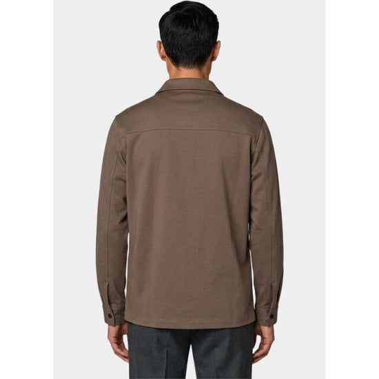 Bos Bright Blue Overshirt 2061/taupe - Image 6