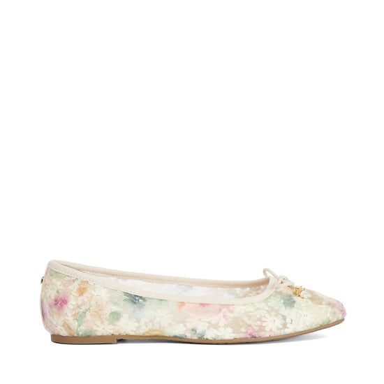 Dune Ladies Hennie - Brown Leather Ballet Flats - Image 2